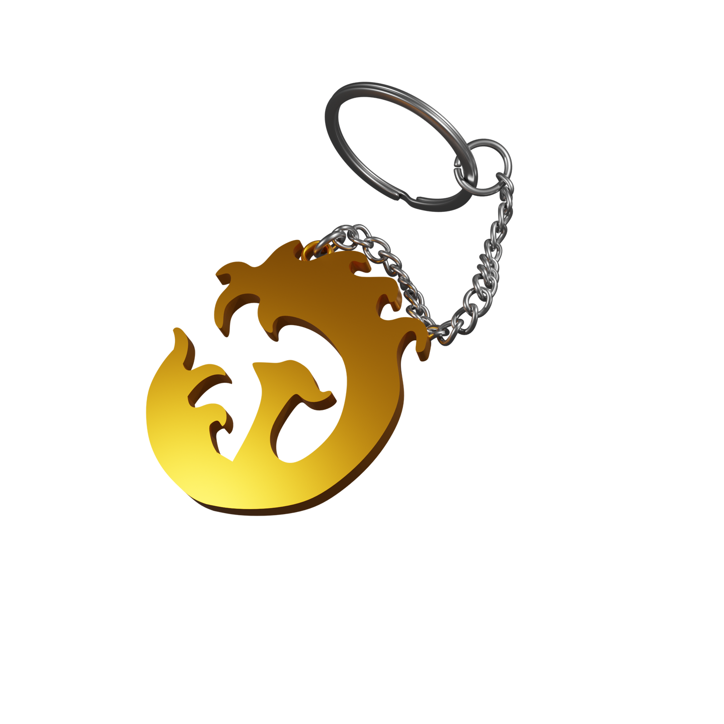 Nya Water Emblem Keychain