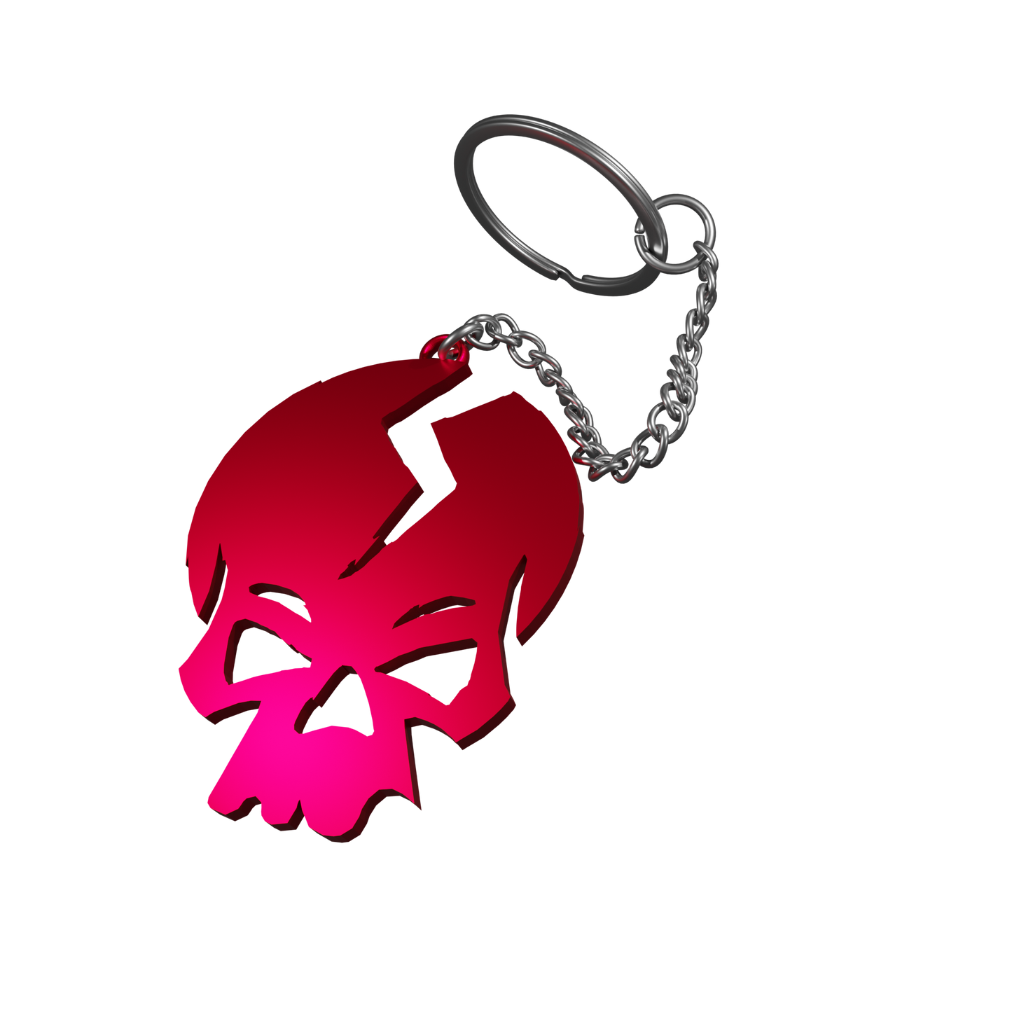 Skeleton Emblem Keychain